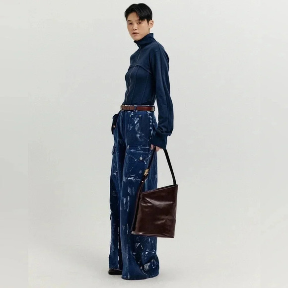 EENK XIP Buistier Zip-up Top Jacket Navy - Picture 2 of 10